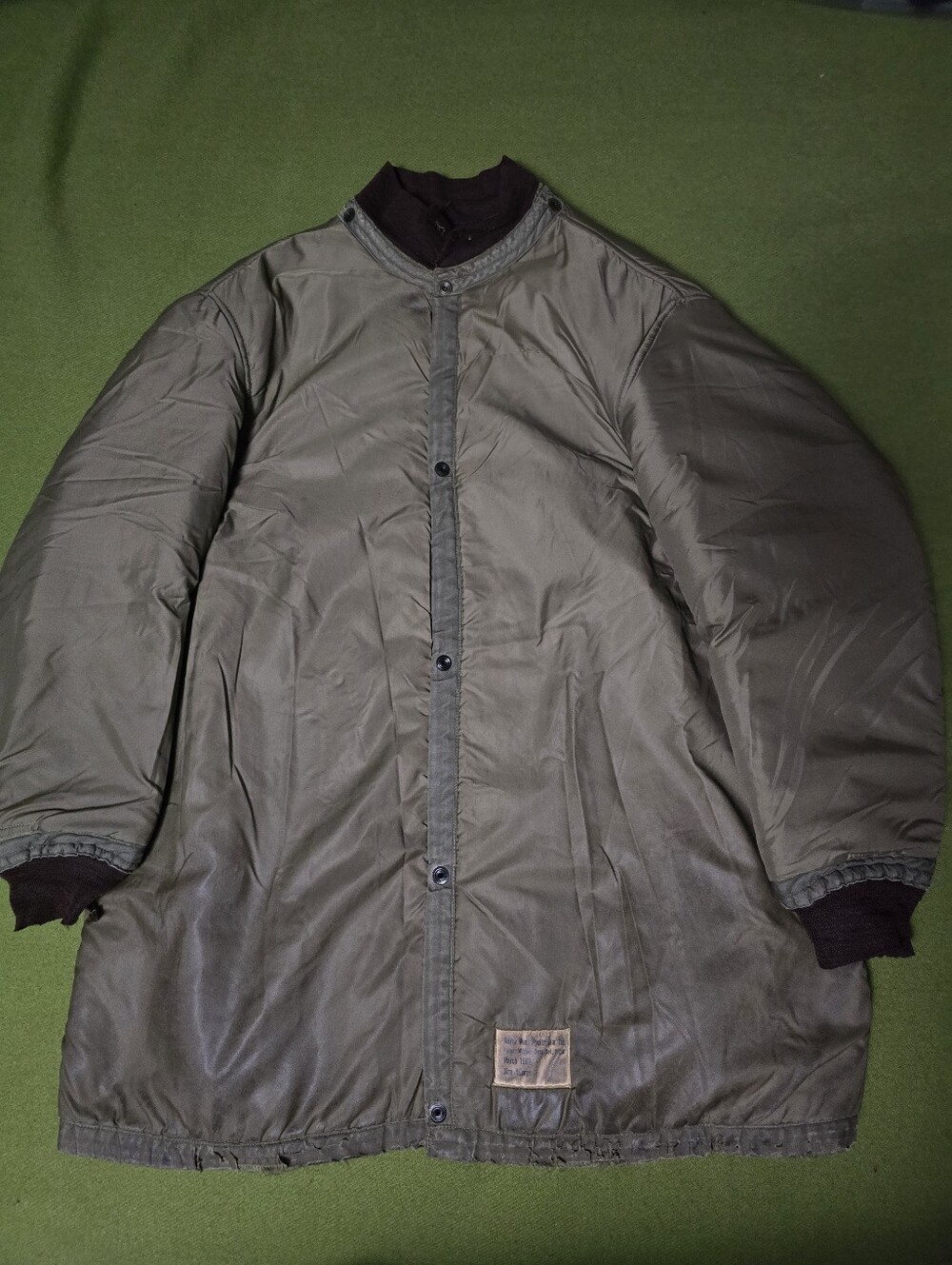 Vintage Canadian Army Extreme Cold Weather parka liner